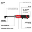 Milwaukee 3050-21 M12 FUEL INSIDER Extended Reach Box Ratchet Kit