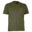 Milwaukee 605GN Heavy Duty Pocket Short Sleeve T-Shirt Green