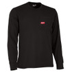 Milwaukee 606B Heavy Duty Pocket Long Sleeve T-Shirt Black