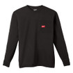 Milwaukee 606B Heavy Duty Pocket Long Sleeve T-Shirt Black