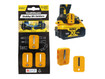 StealthMounts BH-DW-S-YLW Stubby Bit Holder for DeWALT (3 Pack) Yellow