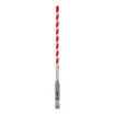 Milwaukee 48-20-9006 3/16 in. x 4 in. x 6 in. SHOCKWAVE Carbide Hammer Drill Bit