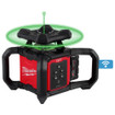 Milwaukee 3702-21 M18 Green Interior Rotary Laser Level Kit w/ Remote/Receiver & Wall Mount Bracket