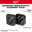 Milwaukee 49-16-1513 13/16 in. & 1-5/8 in. x 1-5/8 in. Combination Strut Shearing Dies