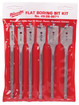 Milwaukee 49-22-0071 6 Piece Universal Flat Boring Bit Kit