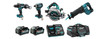 Makita DK0127G401 40V MAX XGT 4 Tool Combo Kit (4.0 Ah Kit)