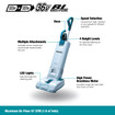Makita DVC560PT2 18Vx2 (36V) LXT Cordless (5.0L) 12 In. Upright Vacuum Cleaner