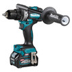 Makita DF001GM102 40V Max XGT Li-Ion  1/2 In. Drill / Driver Kit with Brushless Motor w/BONUS BL4040 4Ah Battery + MR002G Radio