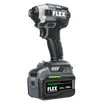 Flex FX1371A-1H 1/4" Quick Eject Hex Impact Driver With Multi-Mode Stacked Lithium Kit
