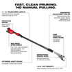 Milwaukee 3008-21 M18 Brushless Telescoping Pole Pruning Shears Kit