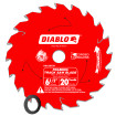 Diablo D0620TSR 6-1/2 In. 20-Teeth Track Saw Blade for Framing