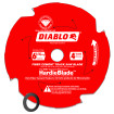 Diablo D0604TSH 6-1/2 In. 4-Teeth Track Saw Blade for Fiber Cement