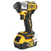 Dewalt DCF845P2 20V MAX* XTREME Cordless Brushless 1/4 in Impact Driver Drill Kit (2) Lithium Ion Batteries with Charger