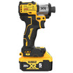 Dewalt DCF845P2 20V MAX* XTREME Cordless Brushless 1/4 in Impact Driver Drill Kit (2) Lithium Ion Batteries with Charger