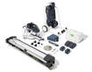 Festool 577180 KSC 60 Cordless Sliding Compound Miter Saw KAPEX, TCL 6 DUO Charger and 2X 5.0Ah Batteries with Underframe and Extension Set