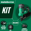 Metabo HPT NR3675DDM 3-1/2 In. 36V Duplex Nailer Kit