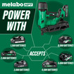 Metabo HPT NV1845DAM 1-3/4 In. Coil Roofing Nailer Kit