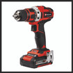 Einhell 4257245 18V Cordless 1/2 In. Drill/Driver & 1/4 In. Impact Driver Kit
