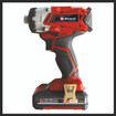 Einhell 4510064 18V 1/4 In. Cordless Impact Driver Kit