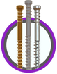 U2 Fasteners Re-Fine Screw
