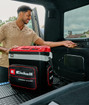 Einhell 2048425 120V / 12V AC/DC Cordless 27 L Cooler / Warmer Box  w/BONUS 4.0Ah Starter Kit