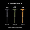 Stiletto TIB15MC-CBL TIBONE 15oz Milled/Curved Titanium Hammer- Limited Edition Black
