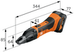 Fein 71300561090 ABSS 18 1.6 E Cordless Slitting Shear 18V AMPShare Select ( Tool Only)