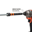 Klein 32940 Hollow Magnetic Color-Coded Power Nut Drivers 6-Piece
