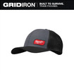 Milwaukee 505G GRIDIRON Snapback Trucker Hat - Gray