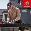 Milwaukee M550N WORKSKIN Hooded Sun Shirt - SANDSTONE