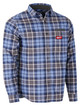 Milwaukee M551U GRIDIRON Flannel Shirt - Blue