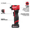 Milwaukee 3485-22 M12 FUEL 1/4 in. Right Angle Die Grinder Kit