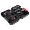 Vessel 220USB25U High Speed e-ASSIST Ball Grip Screwdriver with 24pc Impact Bit Set