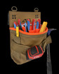 Atlas 46 Main Tool Attachment Pouch ROTATE/QUICK RELEASE Coyote/Orange