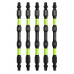 PHLiPBiT 16215-T25T25x4 T25+T25 4 in. Double Ended Impact Bit Lime