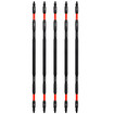 PHLiPBiT 16215-SQ2SQ2x10 SQ2+SQ2 10 in. Double Ended Impact Bit Red/Red