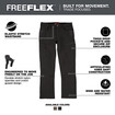 Milwaukee M651B FREEFLEX Tech Pants - Black