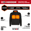Milwaukee M200B-20 M12 Black Heated Full-Zip Hoodie