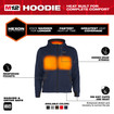Milwaukee M200U-20 M12 Blue Heated Full-Zip Hoodie