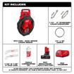 Milwaukee 2519-21 M12 FUEL High Speed Chain Snake for 1-1/4 in.-2 in. Pipes