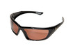 Edge Eyewear TXR415 Rosbon - Black / Polarized Copper Driving Lens