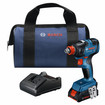 Bosch GDX18V-1800B12 18V Impact Driver/Wrench Kit W/BONUS 4.0Ah Battery