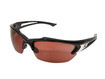 Edge Eyewear TSDK415 Khor Polarized - Black / Copper Driving Lens