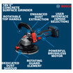 Bosch GBR18V-15SN18X 5 In. 18V Concrete Surface Grinder