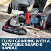 Bosch GBR18V-15SN18X 5 In. 18V Concrete Surface Grinder