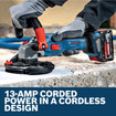 Bosch GBR18V-15SN18X 5 In. 18V Concrete Surface Grinder