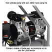 King Industrial KC-1030A 3 Gallon Ultra-Quiet Oil-Free Air Compressor