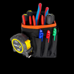 Atlas 46 Professional Technician's Pouch ROTATE/QUICK RELEASE Black/Orange