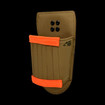 Atlas 46 Universal Compact Hammer Hold ROTATE/QUICK RELEASE Coyote/Orange