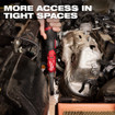 Milwaukee 3058-21 M12 FUEL 1/4 in. Extended Reach Ratchet Kit